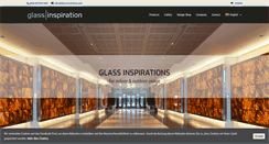 Desktop Screenshot of glass-inspiration.com